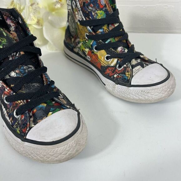 Converse Little Kids Justice League Super Hero Sneakers size 13 - Picture 3 of 11